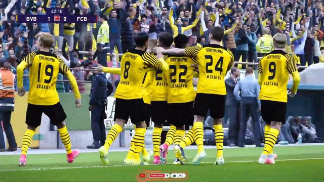 PS5 - ANTHEM & STADIUM - PES 2021 - Borussia Dortmund vs Bayern Munich - GAMEPLAY смотреть онлайн