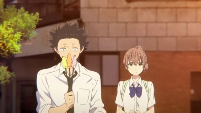 Аниме клип "Форма голоса" Мы умрём~AMV смотреть онлайн