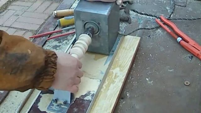 Деревянный подсвечник смотреть онлайн