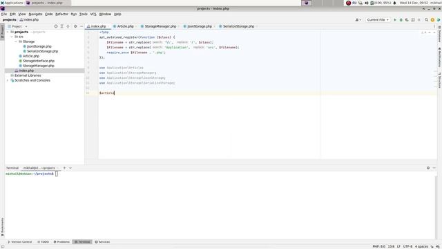 Видеоурок 22: ООП в PHP для новичка часть 3. Интерфейсы в PHP, практическое использование. смотреть онлайн