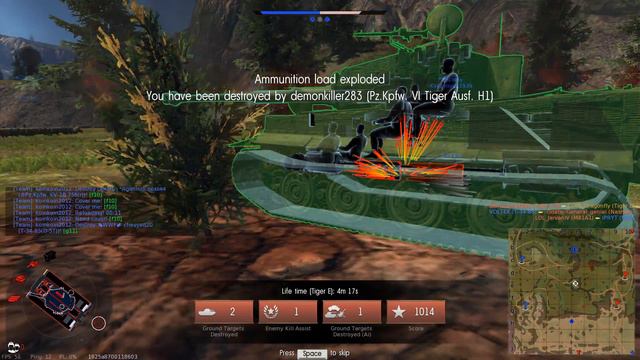 War Thunder #107 (PC/DX11) - Tiger E and Panther G with Heavy Metal Fury on Ash River смотреть онлайн
