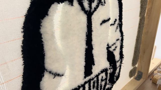 2. Ковер своими руками | Teppich Handmade #tufting  #тафтинг тафтинг Tufting