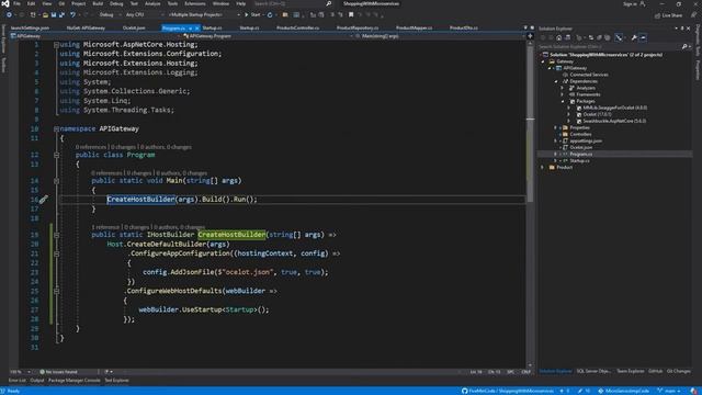 Building Ocelot API Gateway Microservices with ASP.Net Core - Microservice Implementation part 3 смотреть онлайн