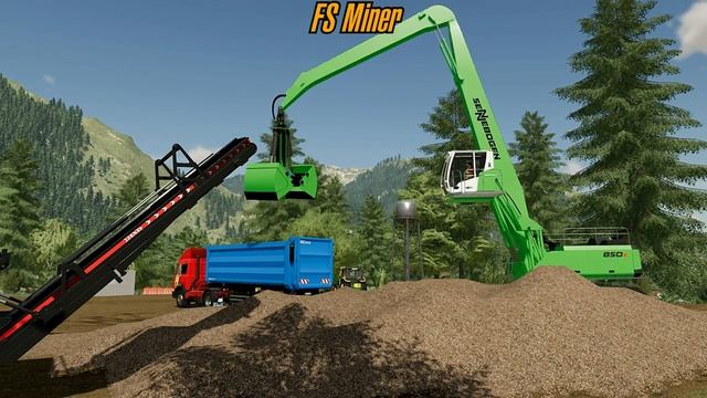 FS22 ? Sennebogen 850e Material Handler ? Farming Simulator 22 Mods смотреть онлайн