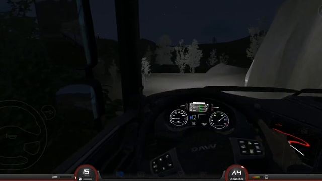 truckers of Europe 3 v 0.36.2 освещение в карьере в ночное время смотреть онлайн