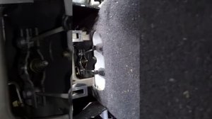 Мазда(Mazda)6 натяжка тросика ручника