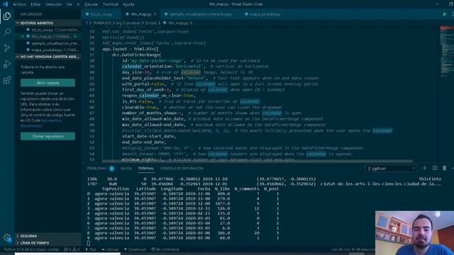 ?¿Cómo hacer MAPAS INTERACTIVOS con Python?? смотреть онлайн