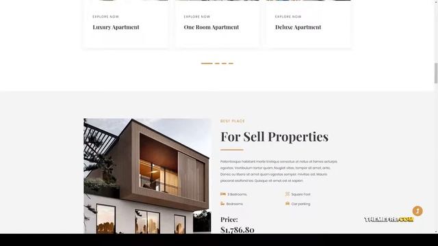 Relxtower - Single Property WordPress Theme buy rent Build Website смотреть онлайн