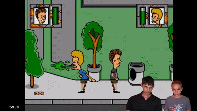 ПЕРВАЯ РЕАКЦИЯ НА ИГРУ БИВИС И БАТХЕТ (BEAVIS AND BUTT-HEAD) НА СЕГА!!! смотреть онлайн