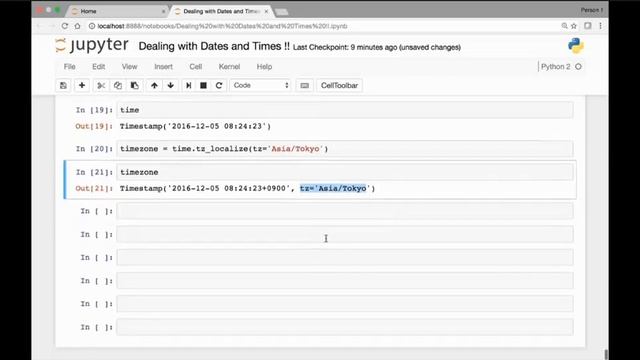 146 Delaing with Time zones Part 1 смотреть онлайн