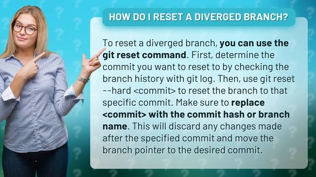 How do I reset a diverged branch? смотреть онлайн