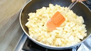 Яблочная начинка, Начинка из яблок для пирогов, булочек, пирожков-ОЧЕНЬ простой рецепт!