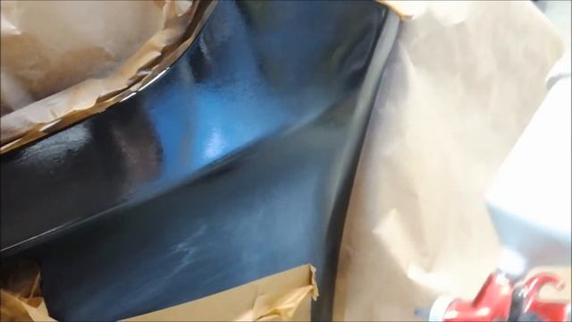 Покраска в переход бампер Mersedes AMG,под заводскую шагрень смотреть онлайн