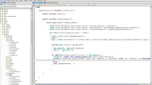 CodeIgniter - Change Password Part 3 - Wrapping Things Up [Final] смотреть онлайн