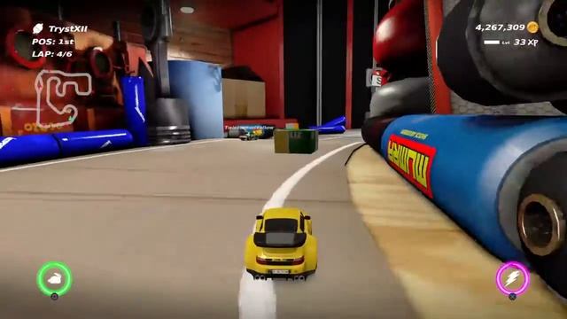 Table Top Racing: World Tour - Awesome Shortcut in Chop Shop Route B saves 28s/lap смотреть онлайн