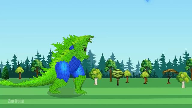 Team SPIDER GODZILLA x KONG vs Team SPIDERMAN KONG: Who Will Win?! Godzilla Cartoon Animation смотреть онлайн