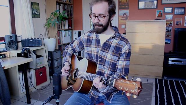 Romantic fingerstyle : Love Me Tender | Acoustic guitar cover смотреть онлайн