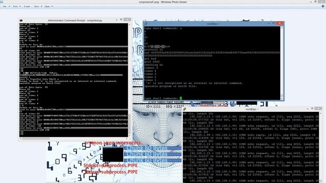 ICMP Reverse Shell Python Coding смотреть онлайн