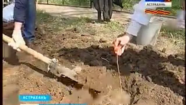 Еще один зеленый островок в знойной Астрахани смотреть онлайн