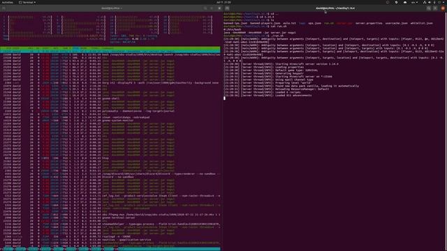 Exploring Multithreading in Minecraft, 1.14.4 vs 1.12.2 (Server) смотреть онлайн