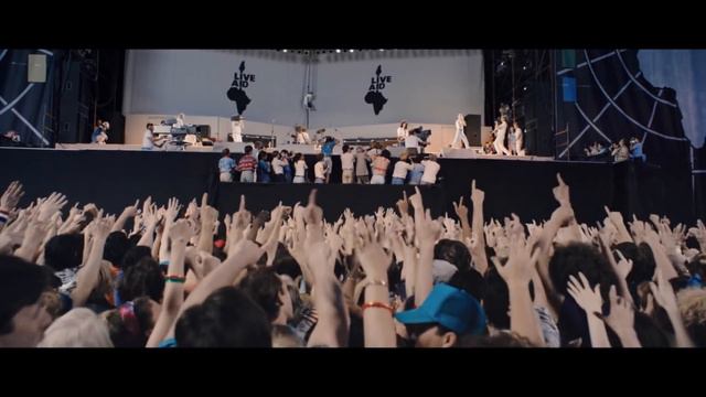 Bohemian Rhapsody- Radio Gaga Live Aid recreation смотреть онлайн