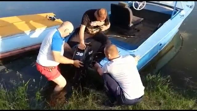 спуск "прогресса" на воду!!!! смотреть онлайн