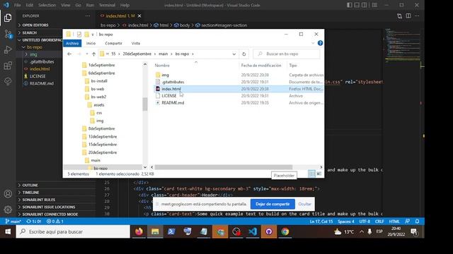 Agregar imagen en una section de HTML5 con Bootstrap смотреть онлайн