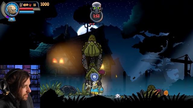 Pang Inspired Arcade Action on Switch | Knights & Guns смотреть онлайн