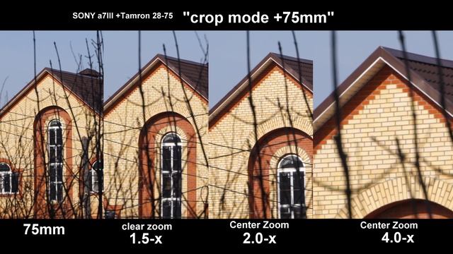 Crop mode +digital zoom. Sony a7III смотреть онлайн