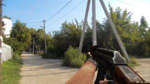С автоматом калашом хожу по глухим местам Волгограда, Закос под игру Контр Страйк, Юмор