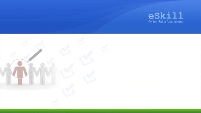 How does an eSkill test work? смотреть онлайн