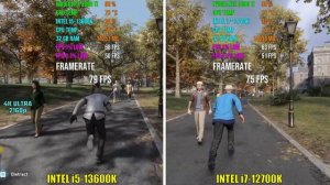 INTEL i5-13600K vs INTEL i7-12700K | Test in 6 Games