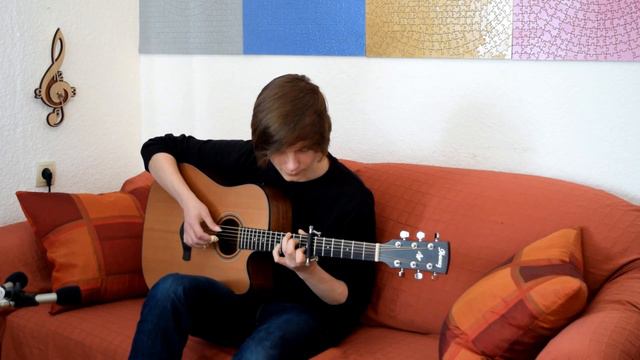 Yann Tiersen - Comptine d'un autre été, l'après-midi | Fingerstyle Guitar смотреть онлайн