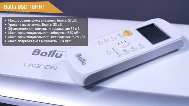 Сплит-система Ballu BSD-18HN1 смотреть онлайн