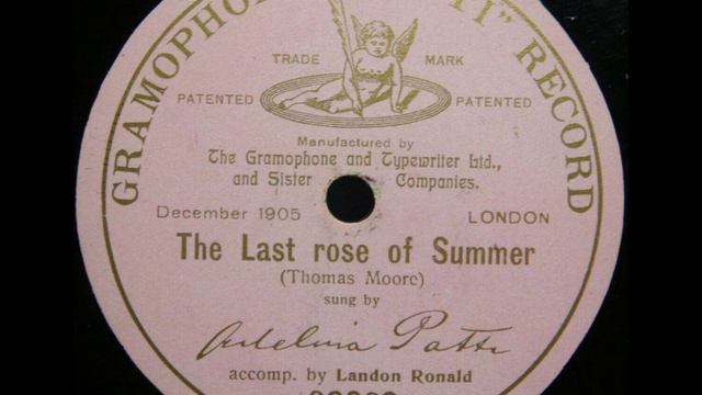 Jules Levy "The Last Rose of Summer" (1903) classic cornet Victor Talking Machine Company early day смотреть онлайн