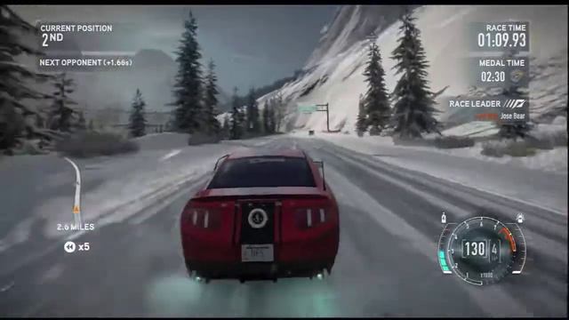 NFS The Run - Double Black Diamond - Gold Medal - Winter Blast - Xbox 360 смотреть онлайн