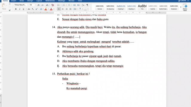 Pembahasan Latihan Soal P3K dan UP PPG 2021 (Bahasa Indonesia 2) Guru Kelas SD | Dwi Heryanto, M.Pd смотреть онлайн