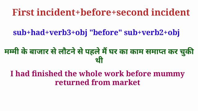Use of Before and After in Past Perfect Tense | Before aur After ka Use | Grammar Rules смотреть онлайн