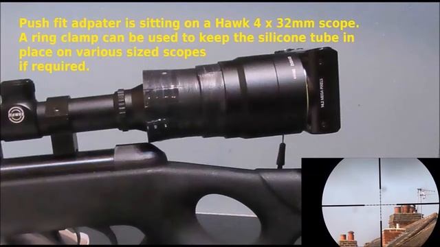 CAMERA TO RIFLESCOPE ADAPTER FOR THE SAMSUNG WB150 DIGITAL CAMERA смотреть онлайн