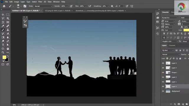 How to make digital drawing in photoshop. Best Friendship painting photoshop смотреть онлайн