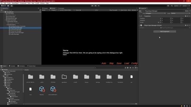 Make a Visual Novel in Unity 2023 - Episode 18 (part1) New Input System смотреть онлайн