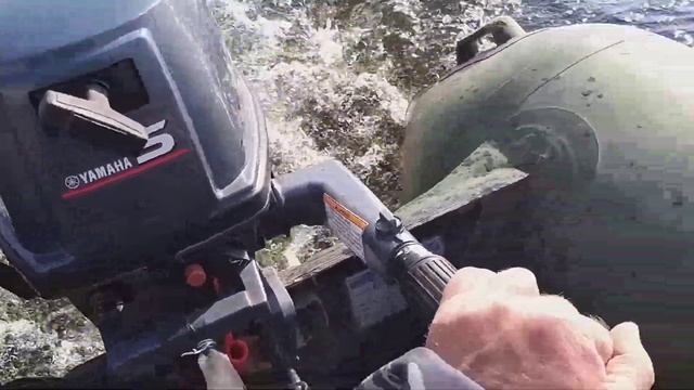 Лодочный мотор...Ямаха 5.....ЭТО КЛАСС ! ! ! смотреть онлайн