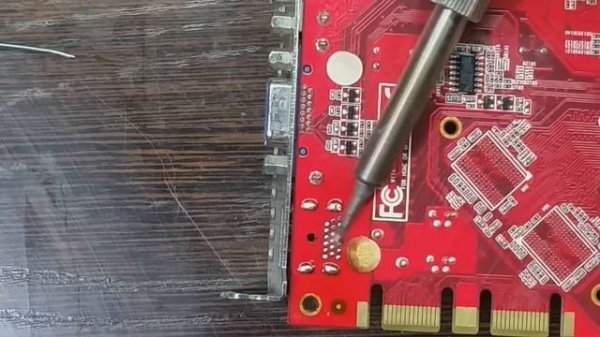 Замена разъема HDMI на видеокарте GeForce GTS 250