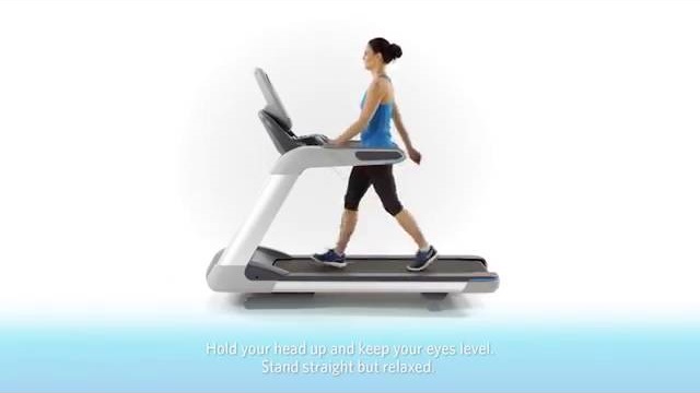 Precor Treadmill TRM 885 Instructional Video смотреть онлайн