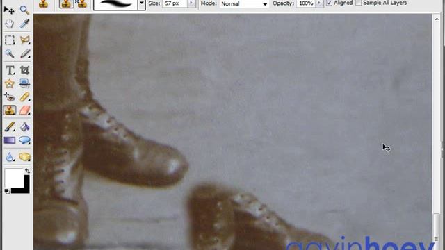 Restore old photographs with Photoshop Elements смотреть онлайн
