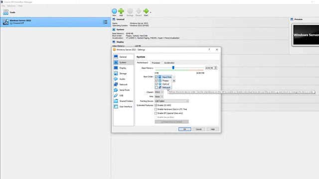 VirtualBox 7 How to change the boot order смотреть онлайн