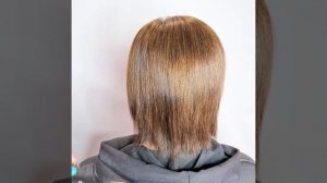 Кератиновое выпрямление на короткий волос