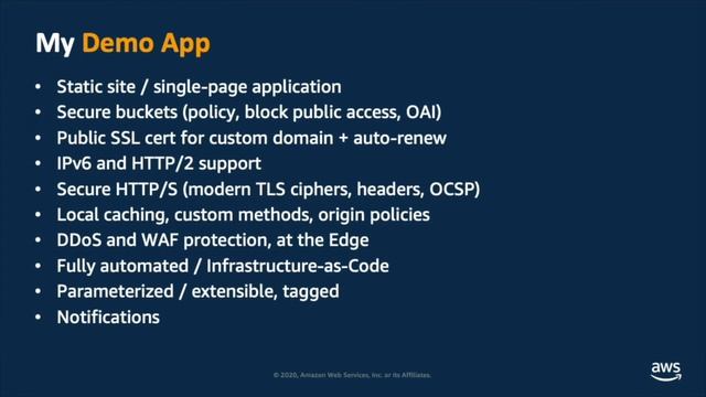 Безопасность приложений с AWS Edge сервисами - Запись вебинара смотреть онлайн