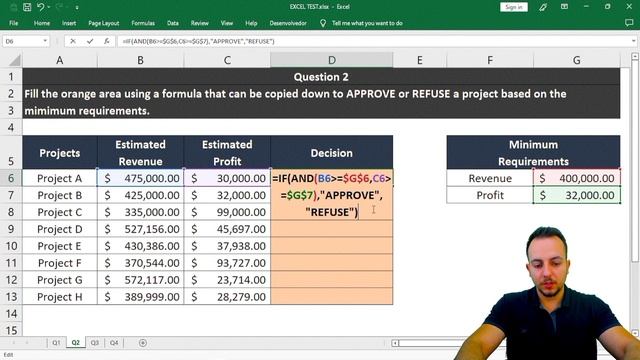 Can You Pass This Excel Test for Job Interview? | Free File | 4 Questions from Beginner to Advanced смотреть онлайн