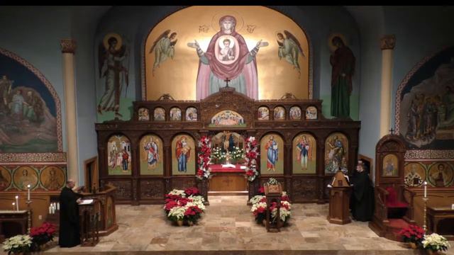 December 24th 2020 Akron Annunciation : Royal Hours of the Nativity смотреть онлайн
